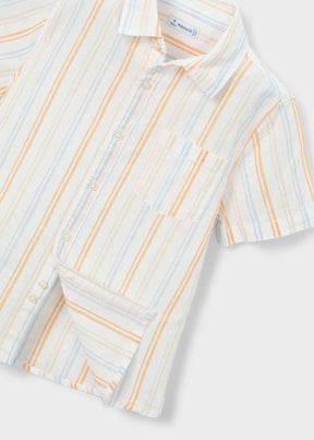 T-skjorte Striper Peach