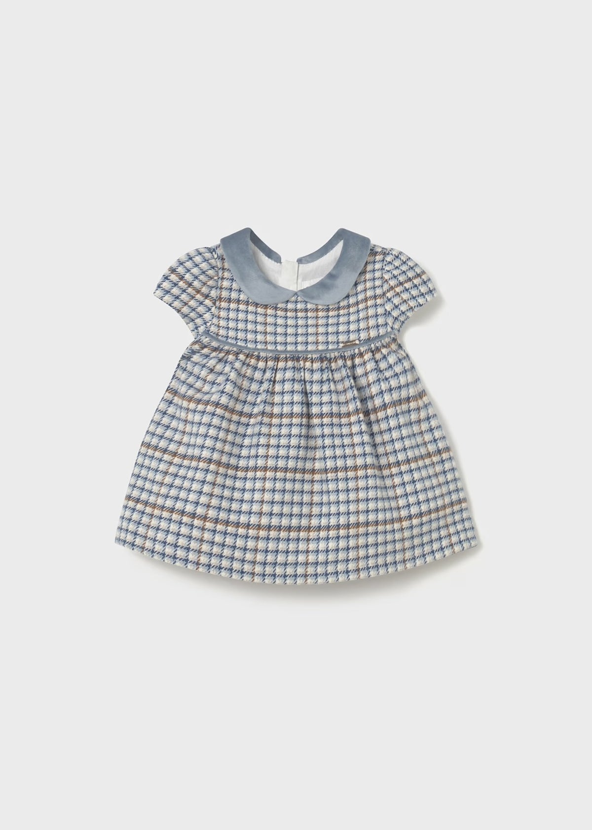 Kjole Gingham Blue Bell