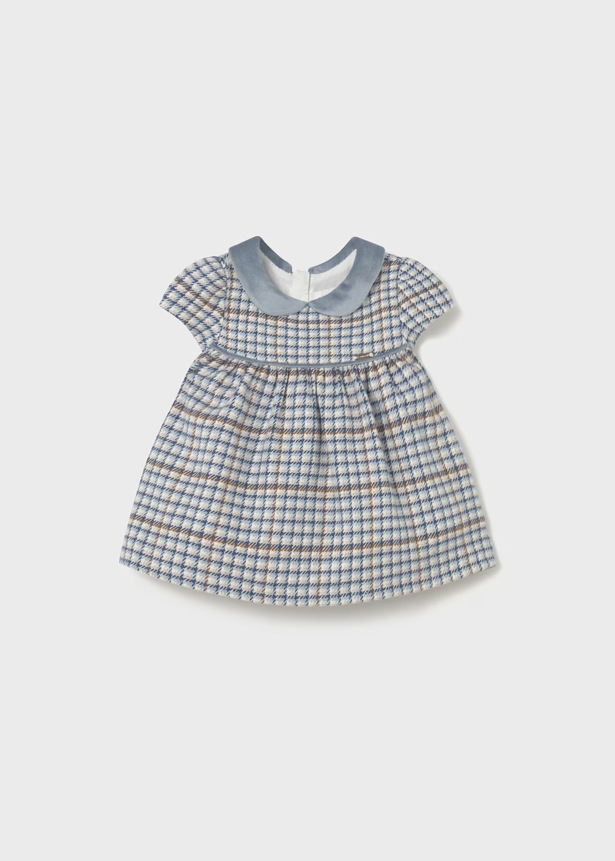 Kjole Gingham Blue Bell