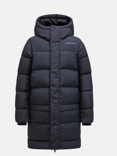 Jakke Long Puffer Junior Black