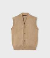 Vest Tricot Toffee Heather