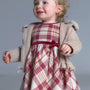 Kjole Plaid Raspberry