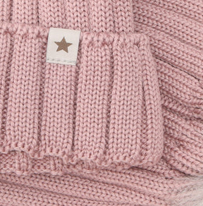 Lue Knit Alpaca Pompom Woodrose