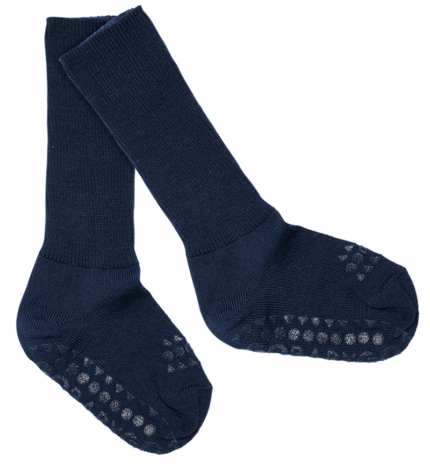 Antiskli Sokker Wool Midnight Blue