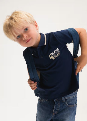 T-skjorte Polo Football Navy