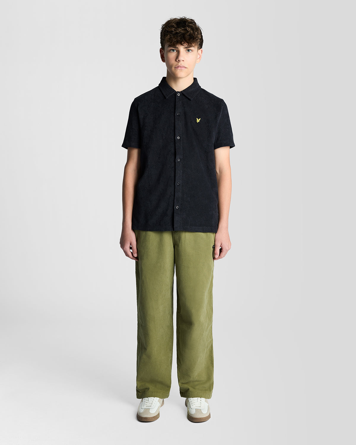 Skjorte Ss Towelling Dark Navy