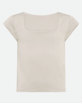 T-Skjorte RKBillie Reversible Capsleeves Short ivory