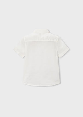 T-skjorte Linen White