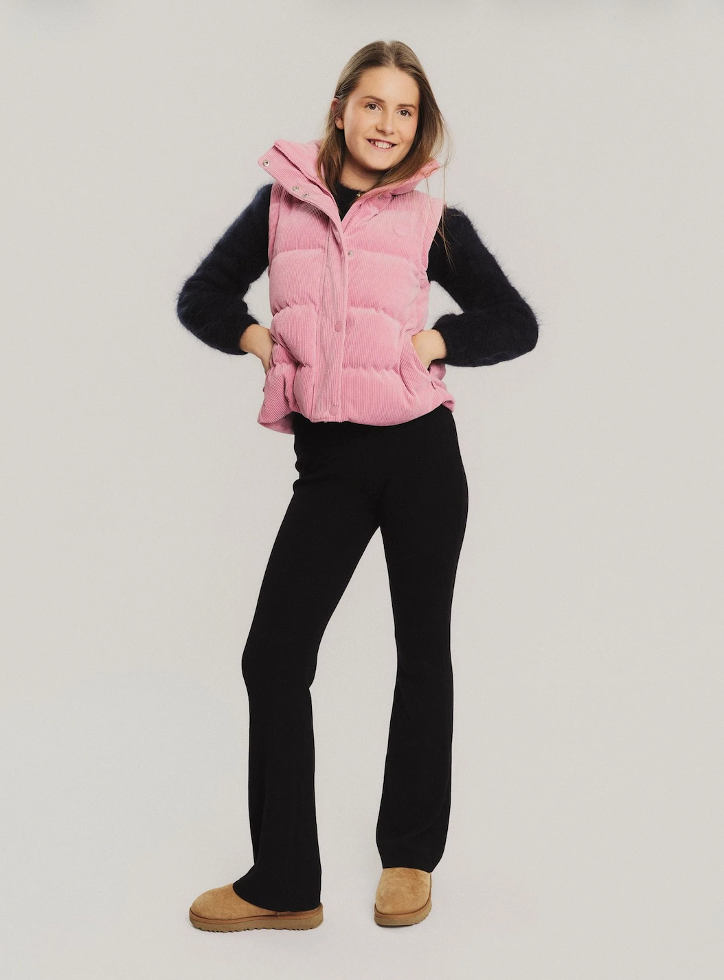Jakke Illy Cord Blush Pink