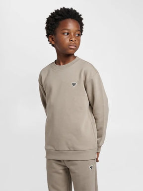 Genser Loose Bee Crewneck Vintage Khaki