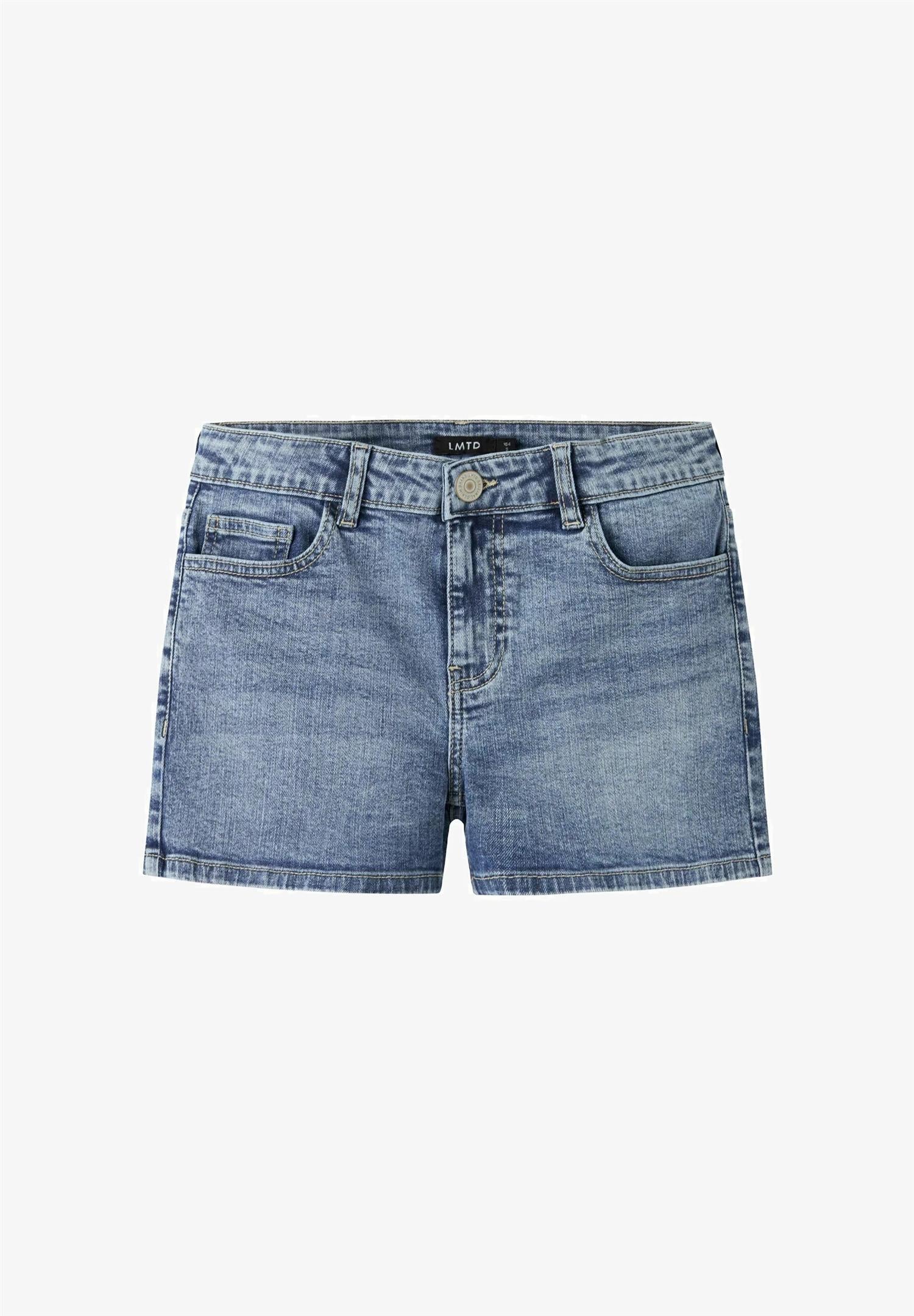 Shorts Flap Medium Blue Denim