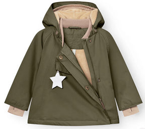 Jakke Matwang Fleece Lined Olive Night