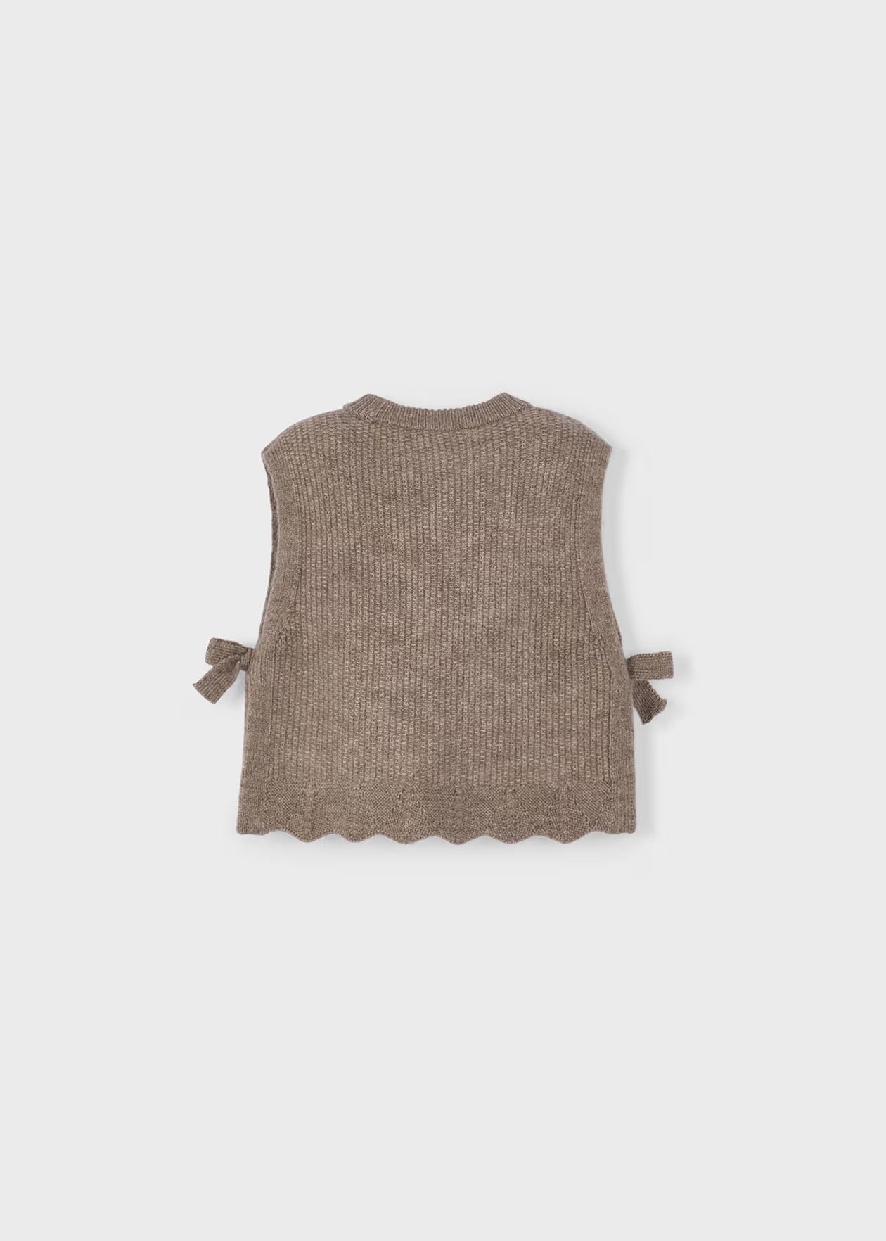 Vest Knitted Brown