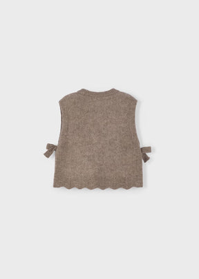 Vest Knitted Brown