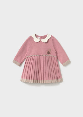 Kjole Knit Tricot Blush Pink