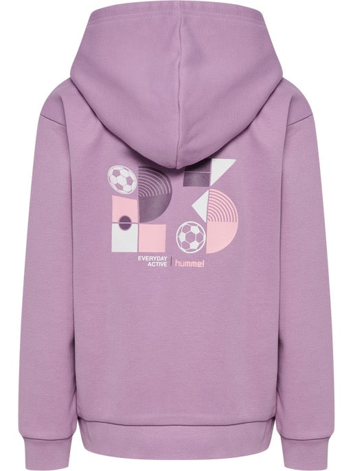 Genser Graphic Hoodie Lavender Mist