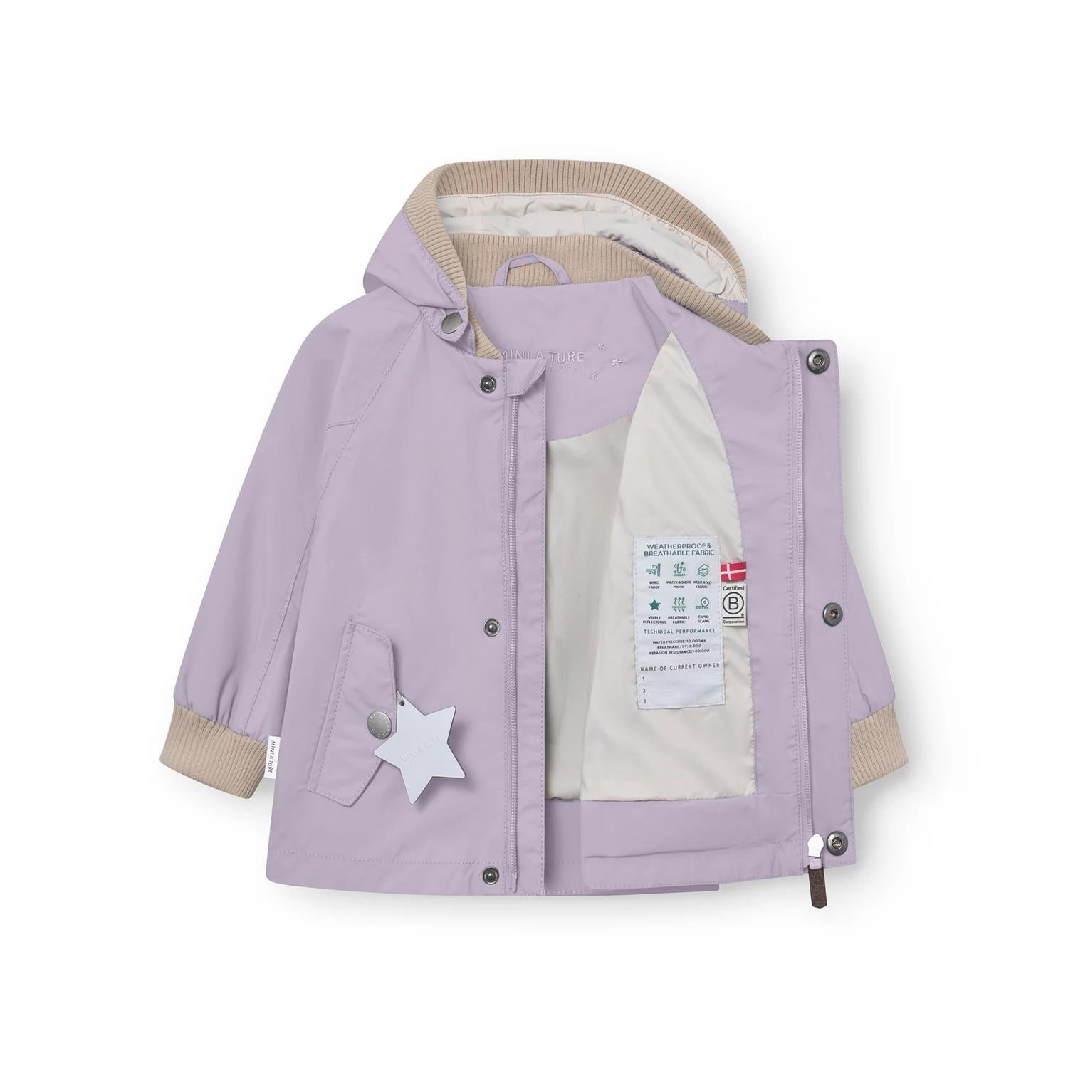 Jakke MATWally Spring Minimal Lilac