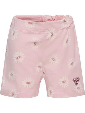 Shorts Loose Flower Pale Lilac