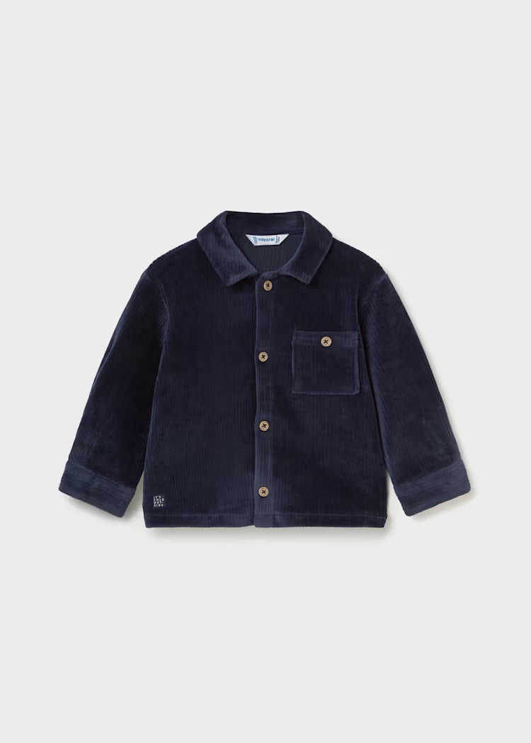 Skjorte Corduroy Blue