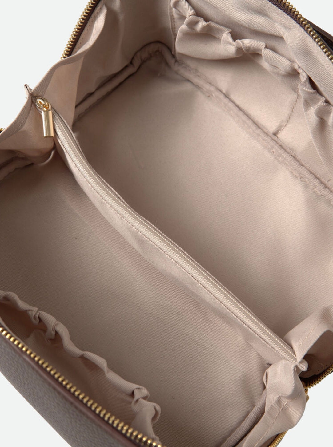 Toalettmappe Munich Cometic Dark Chocolate Gold