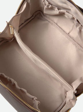 Toalettmappe Munich Cometic Dark Chocolate Gold
