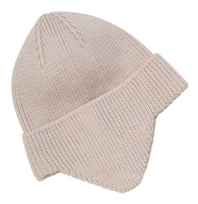 Lue Wool Knit Windstop Camel Melange