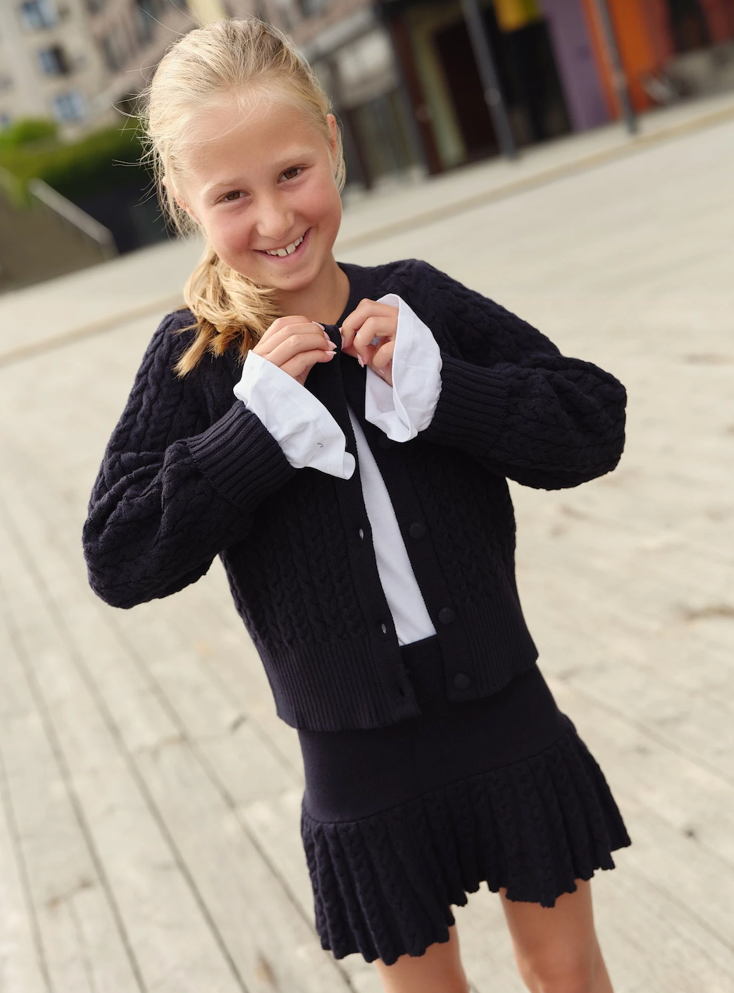 Cardigan Rani Navy