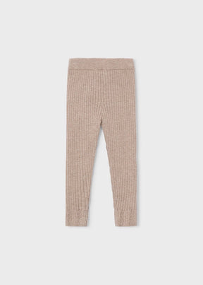 Leggings Knitted Bow Mole Melange