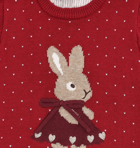 Vest Vilma Bunny Teaberry