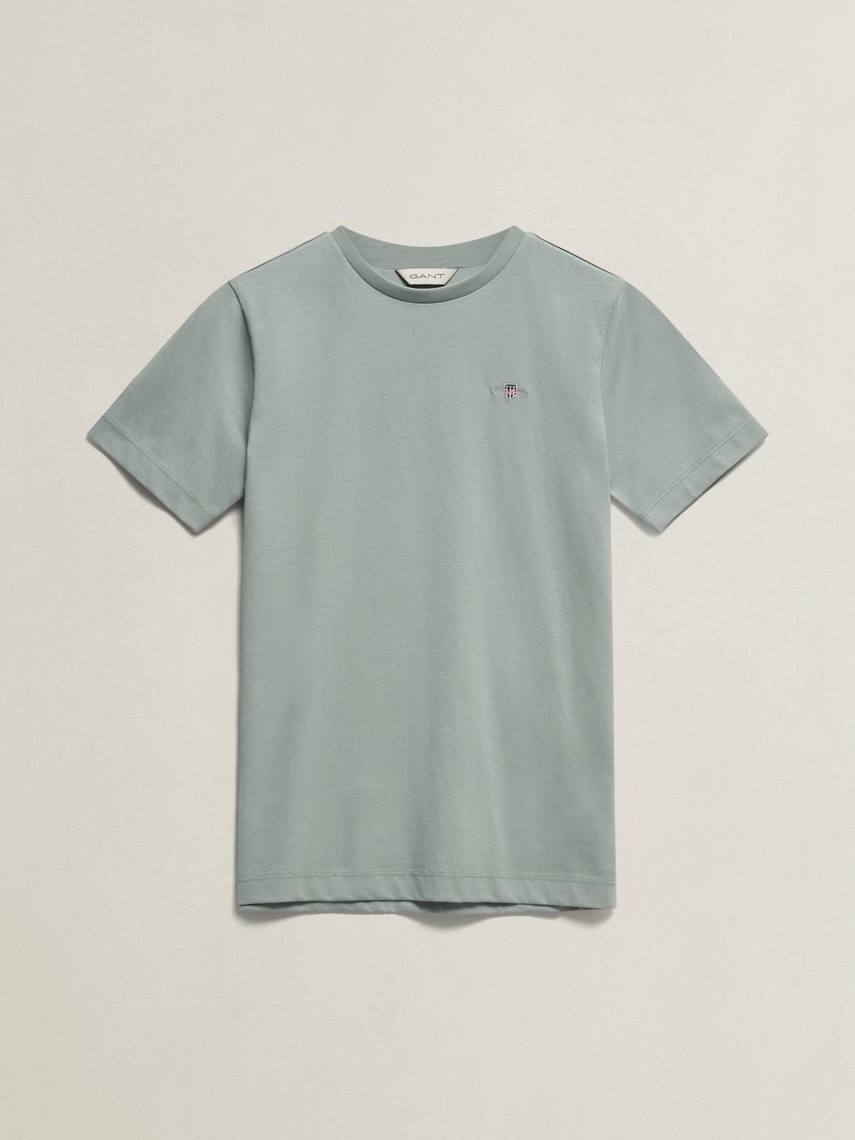 T-skjorte Shield Ss Ceramic Grey