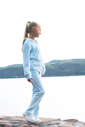 Jakke Hermine Velour Bluebelle