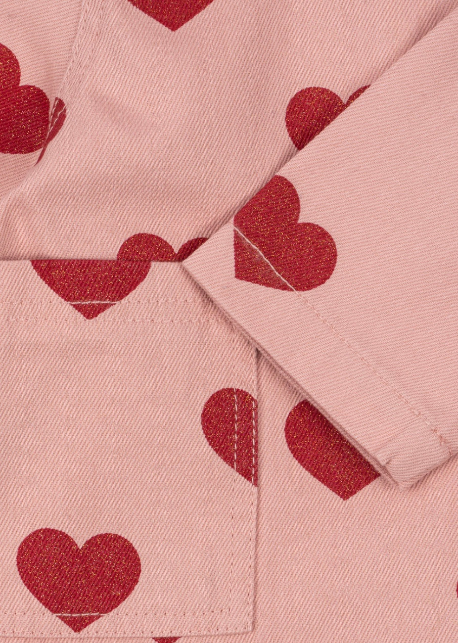 Jakke Magot Collar Amour Glitter