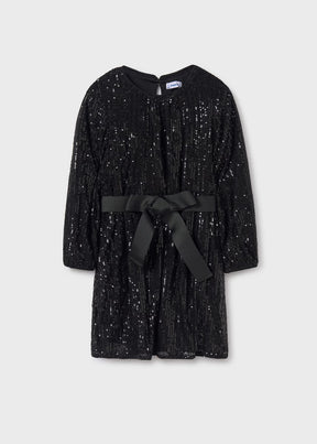 Kjole Sequin Black