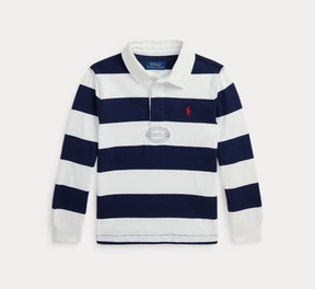Genser Iconic Rugby White/Cruise Navy