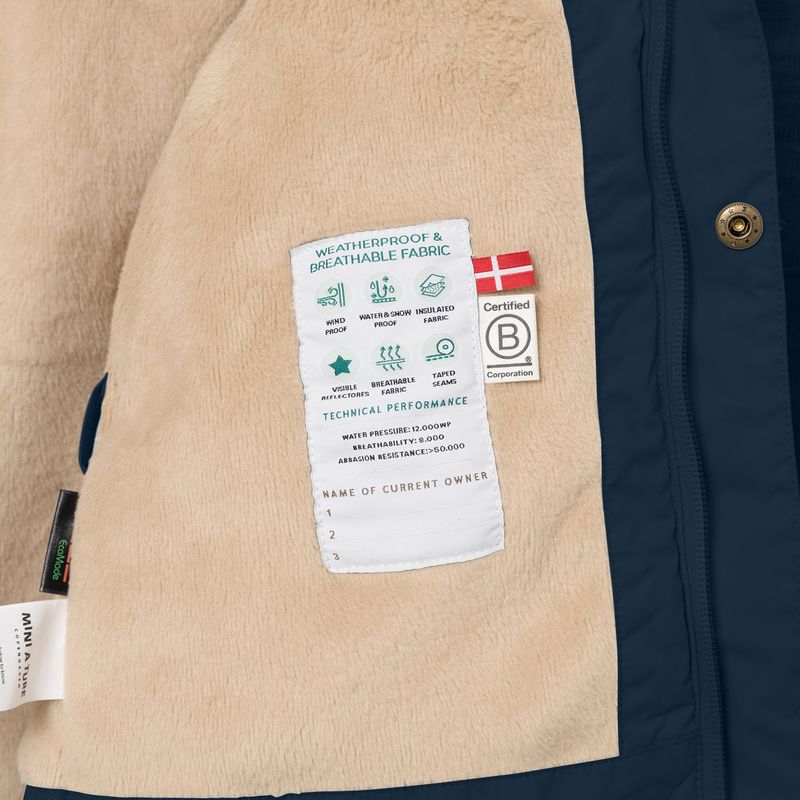 Jakke Matwally Fleece Lined Winter Outer Space
