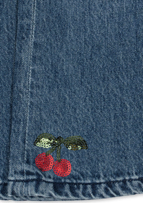 Bukse Elba Flare Denim Blue