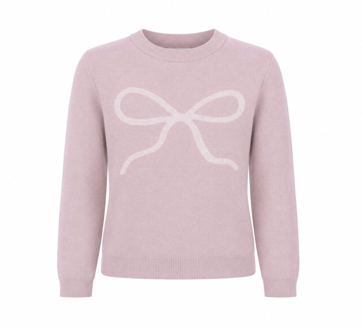 Genser Mina Strikket Soft Pink