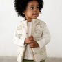 Vest Reversible Dino Dark Taupe