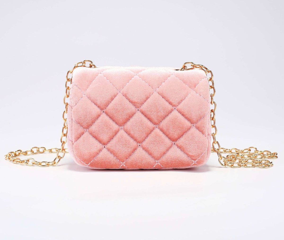 Veske Isadora Small Velvet Pink