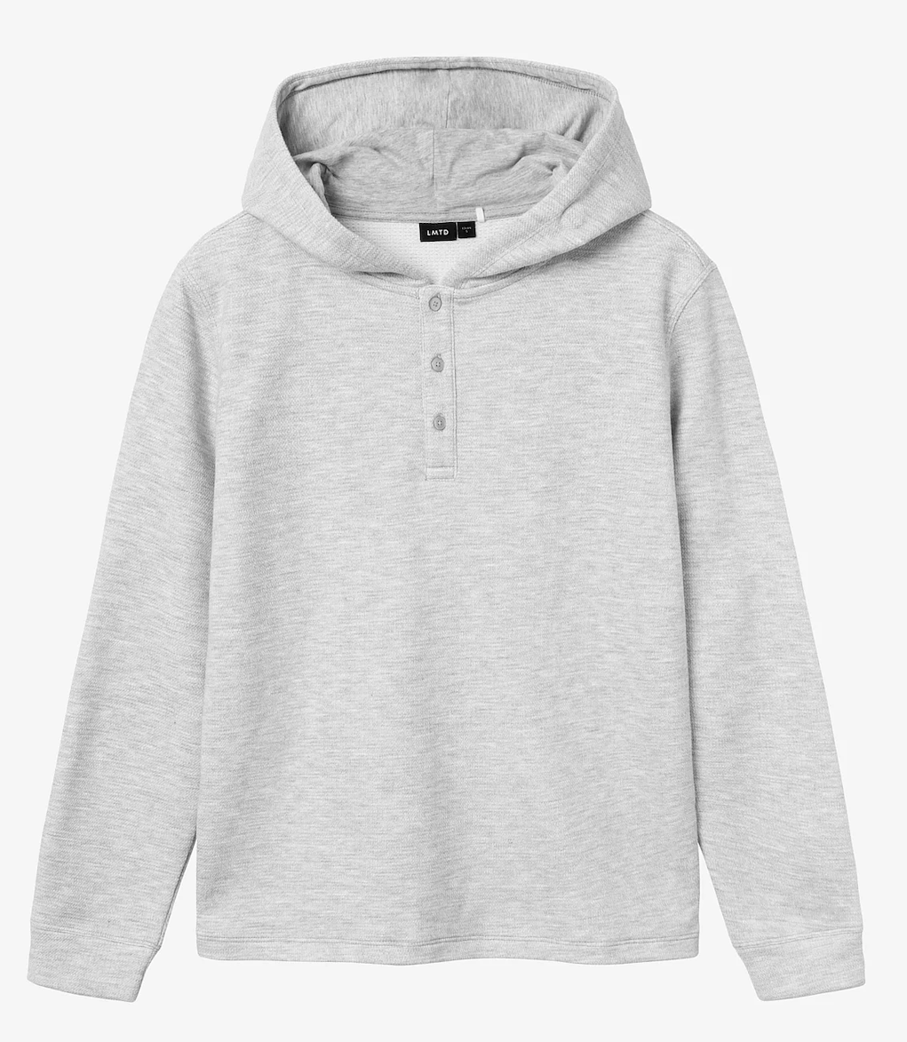 Hettegenser Laus Ls Sweat Light Grey