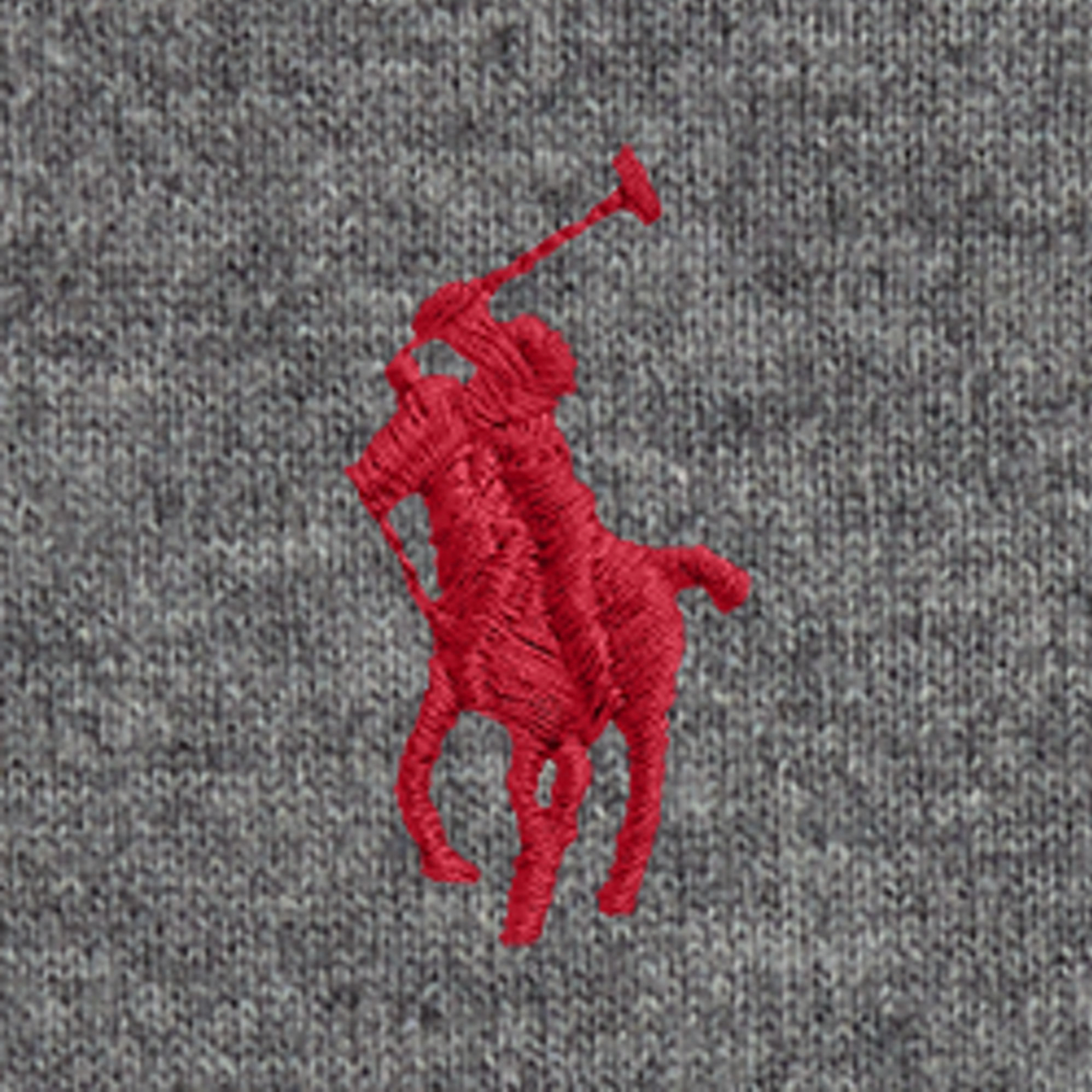 Genser Wool Crewneck Grey Heather