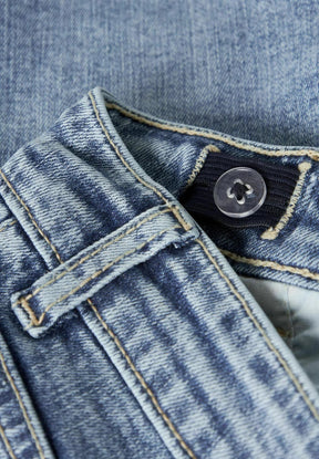 Shorts Flap Medium Blue Denim