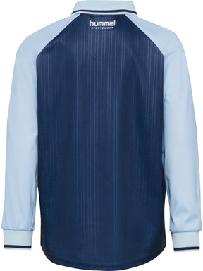 Genser Loose Stripe Soccer Jersey Dress Blues