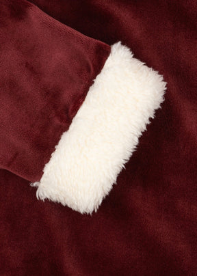 Sett Christmas Red Dahlia