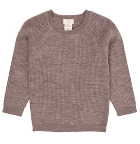 Genser Merino Classic Rib Natural Melange