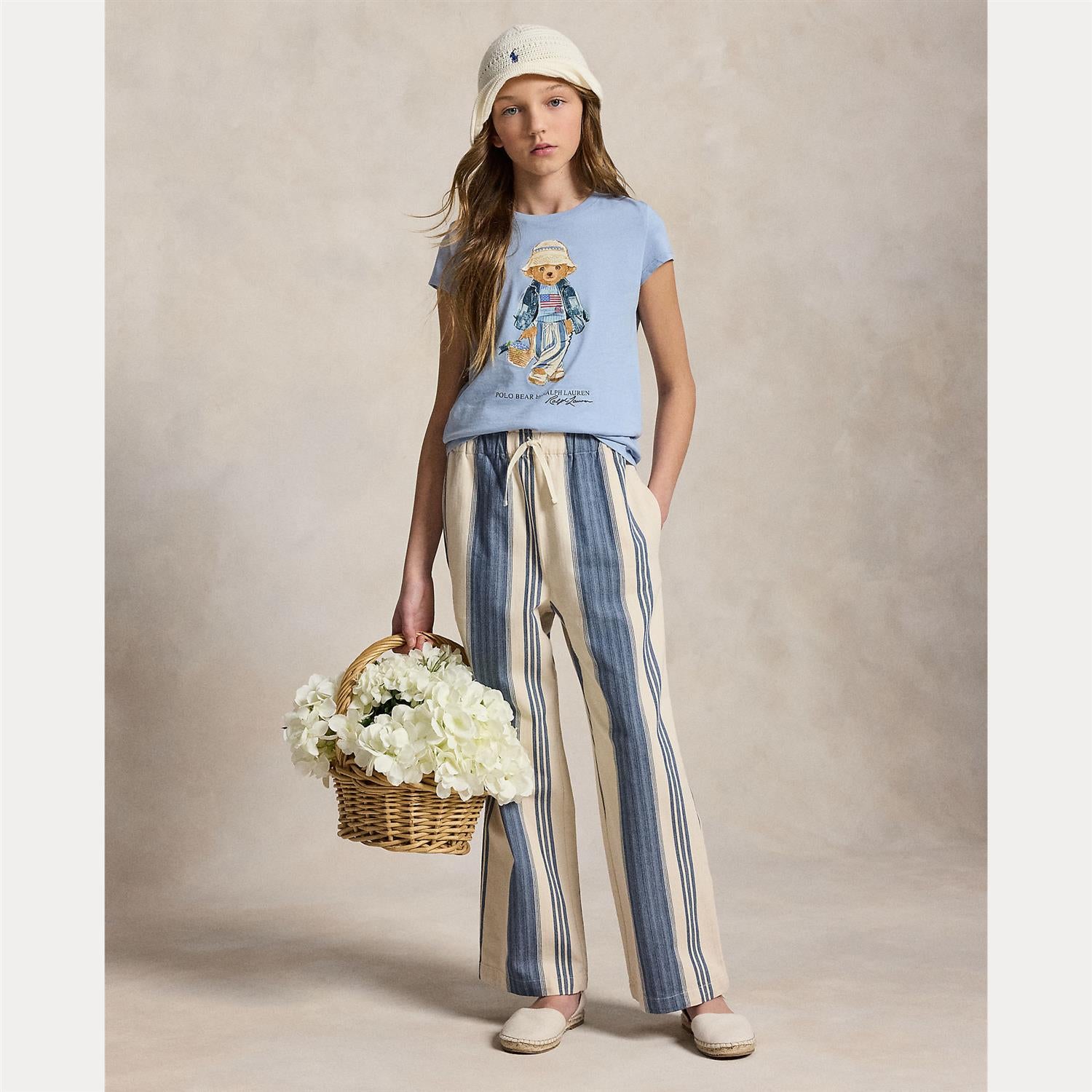 T-Skjorte Polo Bear Estate Blue