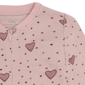 Heldress Manu Hearts Puff Ull Dusty Rose