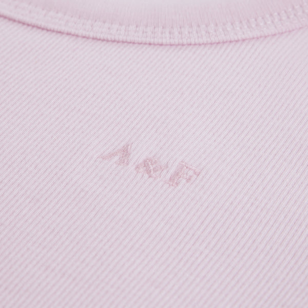 T-Skjorte Knit Top A&F Cradle Pink