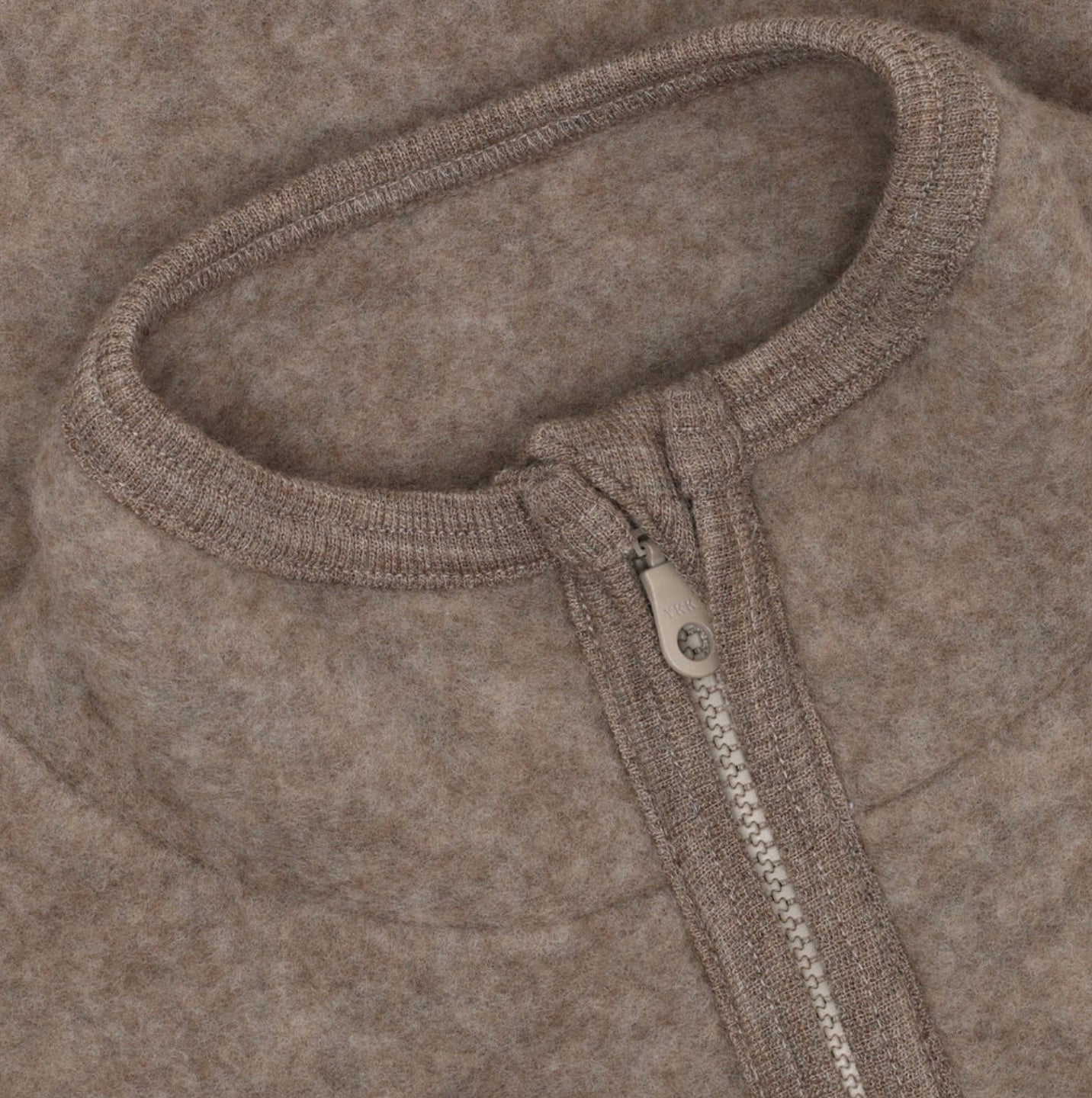 Jakke Wool Fleece Savannah Melange