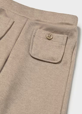 Bukse Twill Knit Walnut